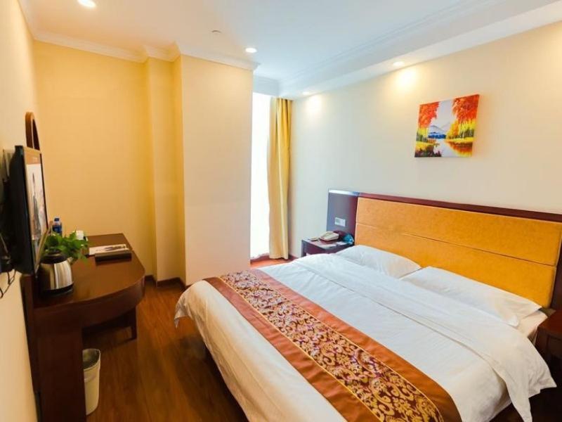 Greentree Inn Shanghai Jiading The South Of F1 Circuit Fangtai Hardware Market Express Hotel Dış mekan fotoğraf