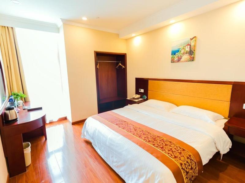 Greentree Inn Shanghai Jiading The South Of F1 Circuit Fangtai Hardware Market Express Hotel Dış mekan fotoğraf