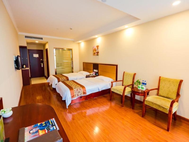Greentree Inn Shanghai Jiading The South Of F1 Circuit Fangtai Hardware Market Express Hotel Dış mekan fotoğraf