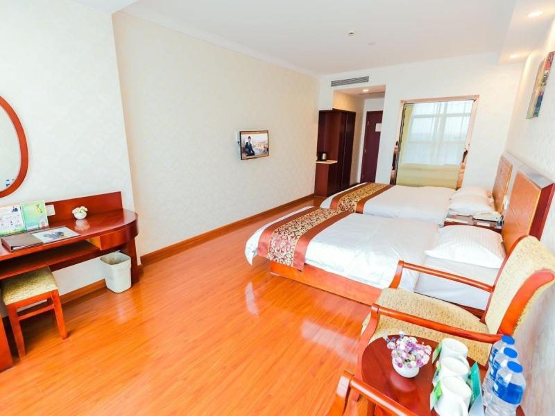 Greentree Inn Shanghai Jiading The South Of F1 Circuit Fangtai Hardware Market Express Hotel Dış mekan fotoğraf