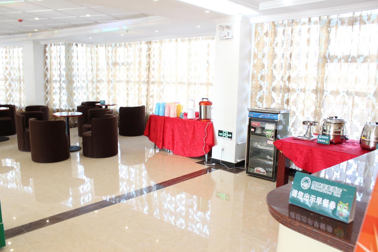 Greentree Inn Shanghai Jiading The South Of F1 Circuit Fangtai Hardware Market Express Hotel Dış mekan fotoğraf